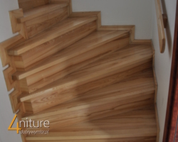 schody drewniane zabiegowe